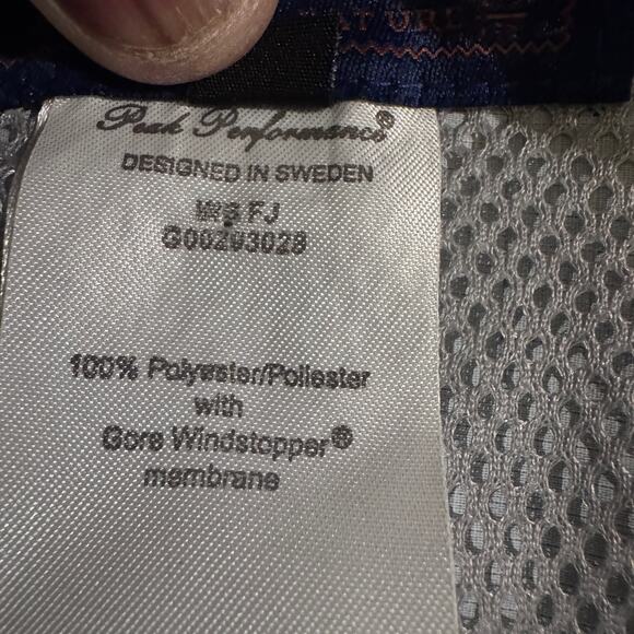 Vintage Peak Performance Gore Windstopper Windbreaker Jacket‎ Men XXL 2XL - Picture 8 of 14